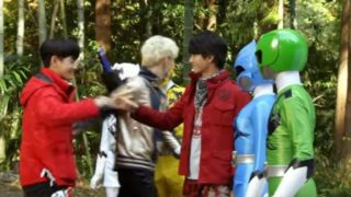 獣電戦隊キョウリュウジャーブレイブ最終回にジュウオウジャーと風切大和が登場!次はパワーレンジャーアニマルフォースか?