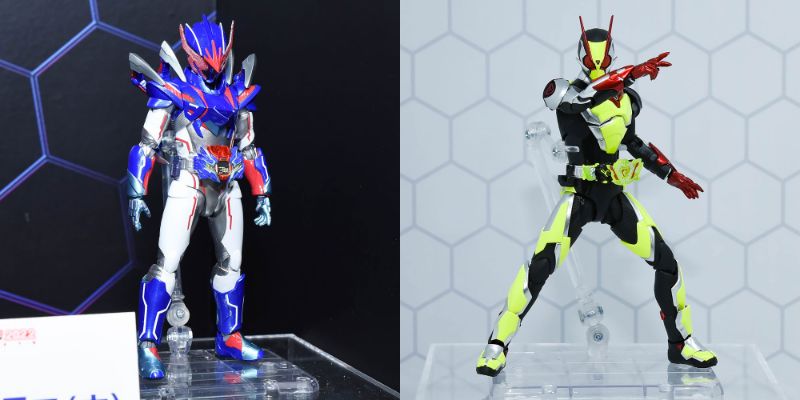 SHフィギュア仮面ライダーとウルトラマン