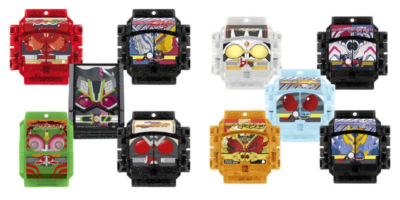 仮面ライダーガヴ「DXレジェンドライダーゴチゾウ大投票セット」第1位～10位の10種を奇数位01と偶数位02で各5種のセットに