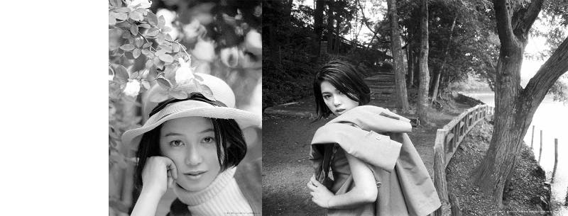 直筆サイン入り「ひし美ゆり子ポスター from『井の頭公園と私』」Vol.1とVol.2