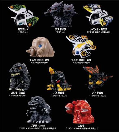 マーミット ミニソフビ ゴジラ モスラ セット 予約開始】「ゴジラ ミニソフビクロニクル〔MOTHRA SAGA〕」が5月下旬