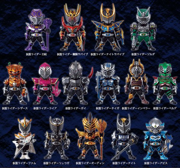 仮面ライダー龍騎 Converge Kamen Rider プレバン限定は7月11日まで アビスも加えた全15体完全補完特別セット