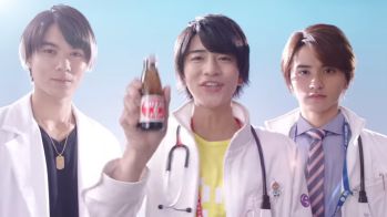 オロナミンC CM「仮面ライダーエグゼイド　君と一緒」篇