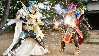 仮面ライダーエグゼイド 第37話で飛彩が仮面ライダーブレイブ レガシーゲーマー レベル100に変身！