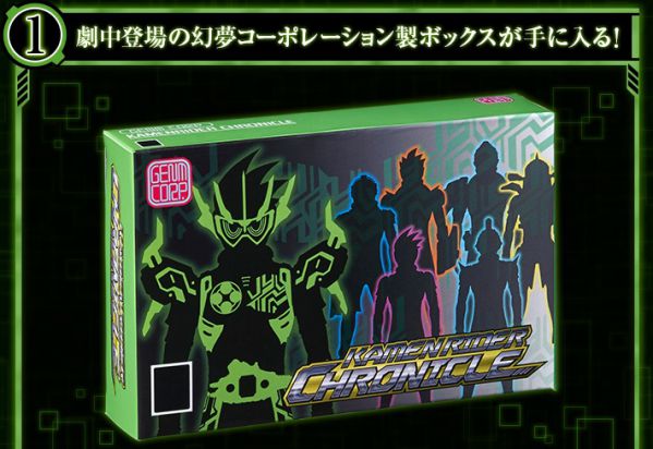 仮面ライダーエグゼイド DX仮面ライダークロニクルガシャット ライドプレイヤーver.