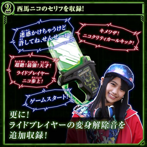 仮面ライダーエグゼイド DX仮面ライダークロニクルガシャット ライドプレイヤーver.