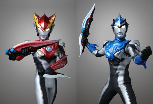 ウルトラマンロッソとブルの武器アイテム 「ルーブスラッガー」