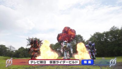 仮面ライダービルド 48話のあらすじ エボルトが究極態に マスク割れローグが粒子を放出し クローズの身にも