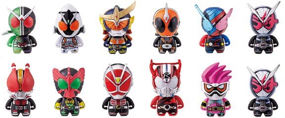 コレキャラ 仮面ライダー が8月第5週発売 仮面ライダージオウや平成仮面ライダーがラインナップ 可愛い