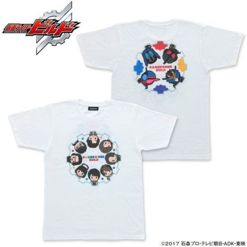 仮面ライダービルド　デフォルメTシャツ　ファイナル柄