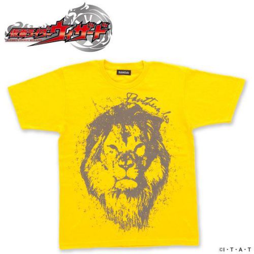 仮面ライダーウィザード　KOSUKE　Tシャツ(仁藤攻介モデル)ライオン　黄色