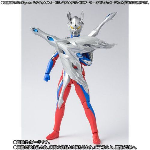 「S.H.Figuarts ウルティメイトイージス／ウルトラマンゼロアーマー オプションパーツセット」が魂ウェブ商店2/8予約開始！