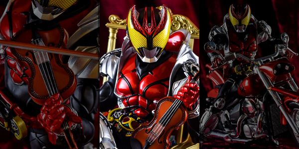 「S.H.Figuarts（真骨彫製法）仮面ライダーキバ キバフォーム」が凄すぎる！マシンキバー、玉座、ブラッディローズが発売決定！