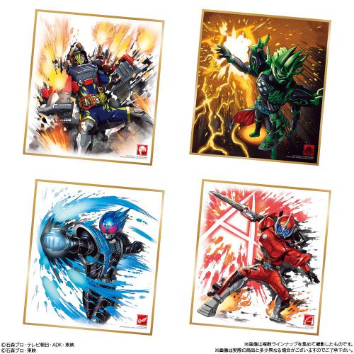 「仮面ライダー 色紙ART3」が4月22日発売！全16種の画像が公開