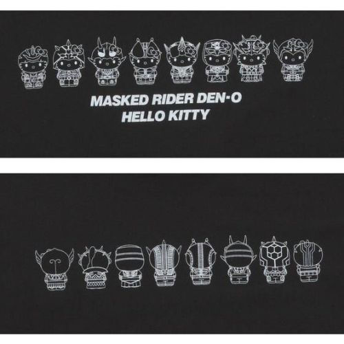 仮面ライダー電王×ハローキティ　Tシャツ　並び柄