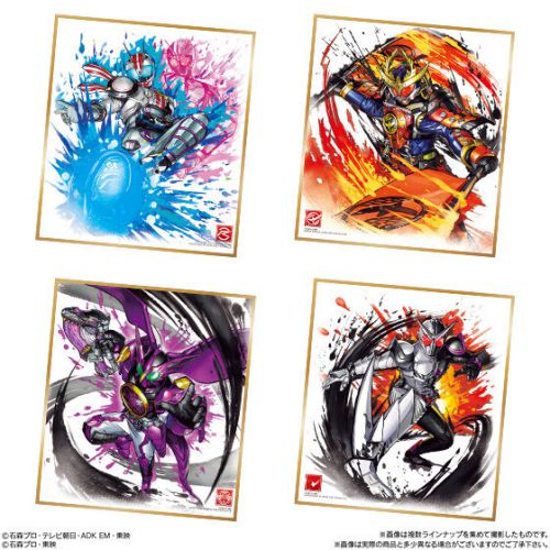 「仮面ライダー 色紙ART4」が8月12日発売