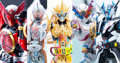 S.H.Figuarts 仮面ライダービルド ジーニアスフォーム、エグゼイド ムテキゲーマー、ゴースト ムゲン魂 ほか最強展示！