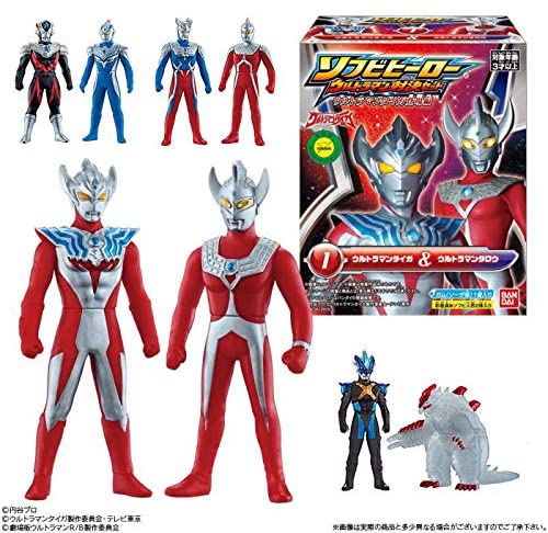 「ソフビヒーローウルトラマン対決セット 熱血戦士ウルトラマンゼット編」が7月発売