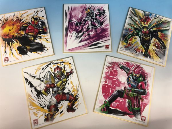 「仮面ライダー 色紙ART6」が6月8日発売