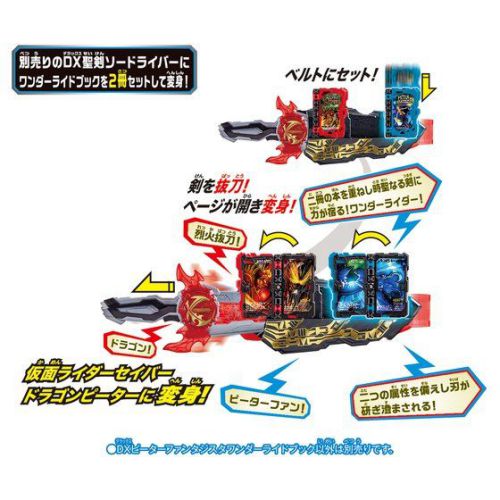 仮面ライダーセイバー「DXピーターファンタジスタワンダーライドブック 」が8月8日発売！ドラゴンピーターに変身！