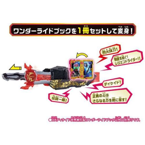 仮面ライダーセイバー「DXディケイド世界旅行記ワンダーライドブック」が10月10日発売