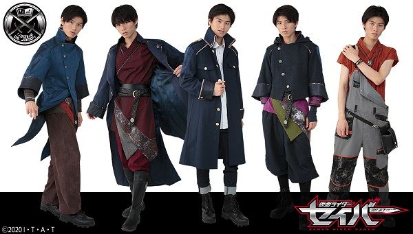 仮面ライダーセイバー の劇中登場アイテム 新堂倫太郎 富加宮賢人 尾上亮 緋道蓮 先代 ソフィア 大秦寺哲雄のジャケットが追加