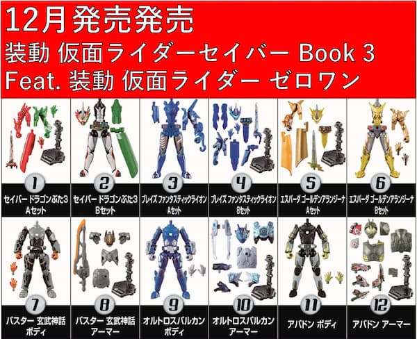 装動 仮面ライダーセイバー Book3