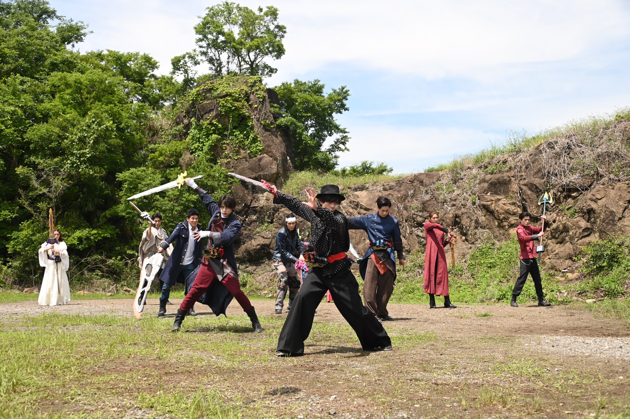 仮面ライダーセイバー 第45話 十剣士 世界を賭けて 蓮がカラミティストライクで撃破 ストリウス 題名は救世主の死