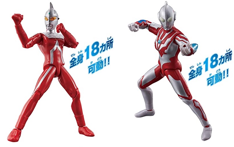 ウルトラアクションフィギュア「ウルトラセブン」「ウルトラマンリブット」が7月30日発売！全身18カ所可動！