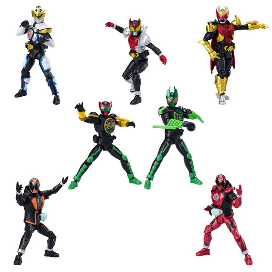 掌動-XX仮面ライダー3」が予約開始！オーズ タトバ＆ガタキリバ、キバ