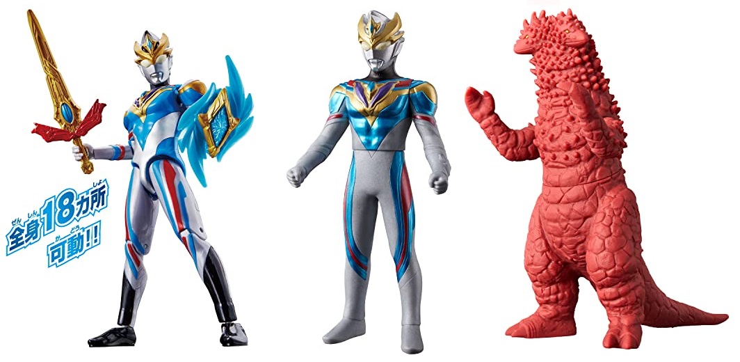 売れ筋新商品売れ筋新商品ウルトラマンデッカー スペシャルカラーバージョン ソフビ３点セット 特撮