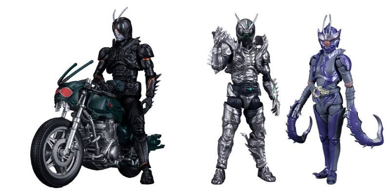 【新品未開封】掌動-XX 仮面ライダーBLACK SUN&バトルホッパーセット