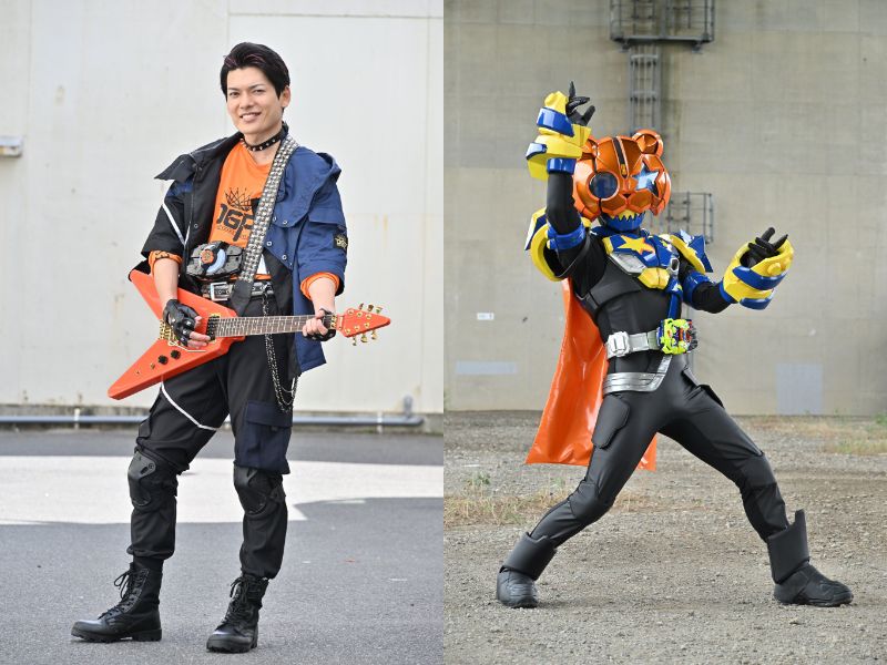 『仮面ライダーギーツ』仮面ライダーパンクジャックの変身者登場！パンクロッカー晴家ウィン役は崎山つばささん！