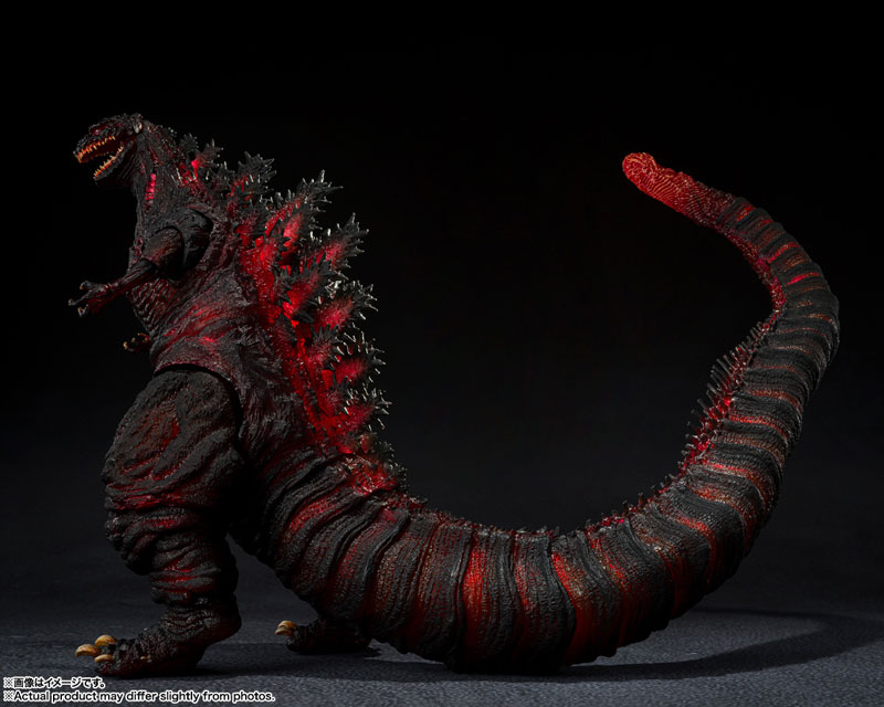 シン・ゴジラ「S.H.MonsterArts ゴジラ (2016) 第4形態 夜間戦闘Ver.」