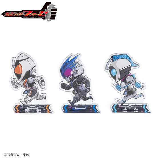 仮面ライダーフォーゼ「走るデフォルメシリーズ」のグッズやTシャツが登場