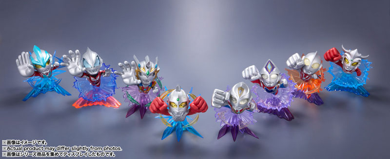 「TAMASHII NATIONS BOX ウルトラマン ARTlized -進め銀河の果てまでも-」が9月発売＆16時予約開始！SDウルトラマンをモチーフに造形・色彩をアートの視点で！