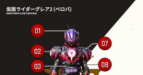 『仮面ライダーギーツ』ベロバが「仮面ライダーグレア2」に変身！