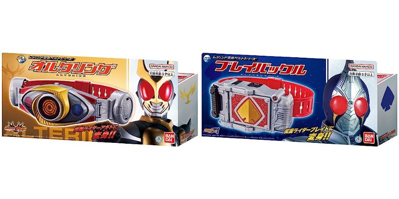 「レジェンド変身ベルトシリーズ」仮面ライダーアギト「オルタリング」＆仮面ライダー剣(ブレイド)「ブレイバックル」が7月29日発売