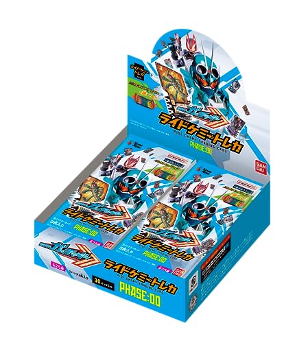 仮面ライダーガッチャード「ライドケミートレカ PHASE:00 (BOX)30パック入」「ライドケミートレカ PHASE:01 (BOX)20パック入」が予約開始！