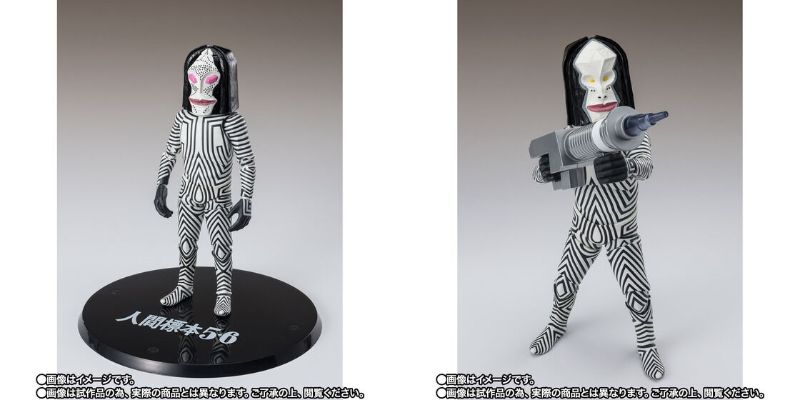 ウルトラマン「S.H.Figuarts ダダ 人間標本５・６Ver.」