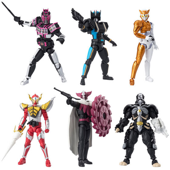 「掌動-XX 仮面ライダー7」ディケイド コンプリートフォーム、ディエンド、バルキリー、バロン、アポロガイスト(DCD) 、ガメル完全体がラインナップ！