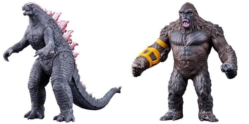 ムービーモンスターシリーズ「GODZILLA(2024) EVOLVED ver.」「KONG(2024) B.E.A.S.T. GLOVE ver.」