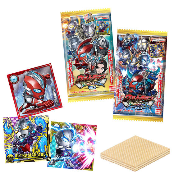 「ウルトラマンシールウエハース vol.5」が8/11発売