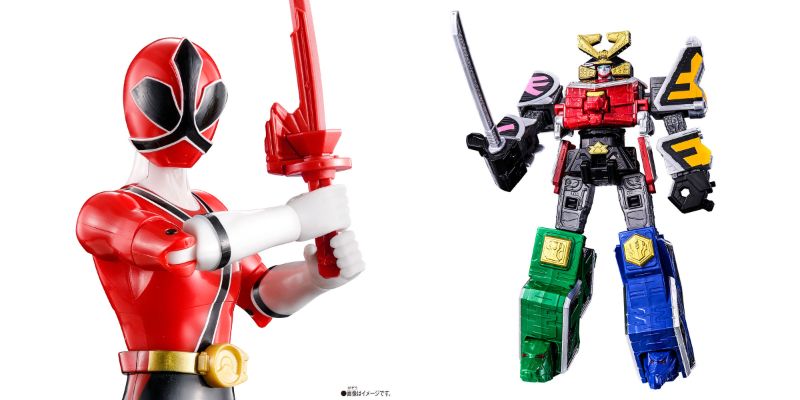 侍戦隊シンケンジャー「DXROBO UNIVERSE シンケンオー」「アクションヒーロー シンケンレッド」が7/5発売