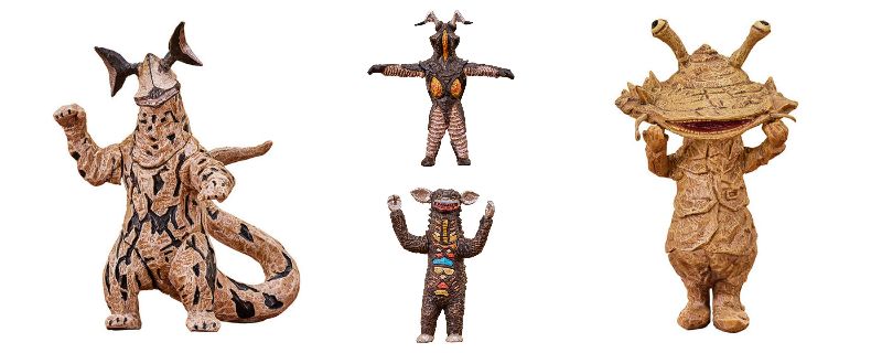 ガシャポン「はしもとみおのウルトラ怪獣彫ってみた。02」が7月第3週発売