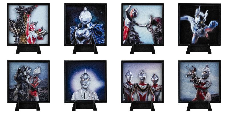 ガシャポン「ウルトラマン 3Dレリーフスタンド」が9月第5週発売