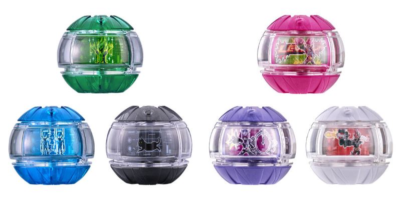 『仮面ライダーゼッツ』DXライダーカプセムセット02＆シングルボックス02、DXレジェンドライダーカプセムセット03が10/18発売