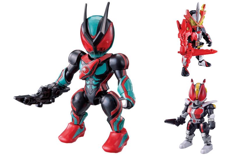 クイックビルダーズ「仮面ライダーゼッツ フィジカムインパクト」「仮面ライダーセイバー ブレイブドラゴン」「仮面ライダー電王 ソードフォーム」が12/6発売