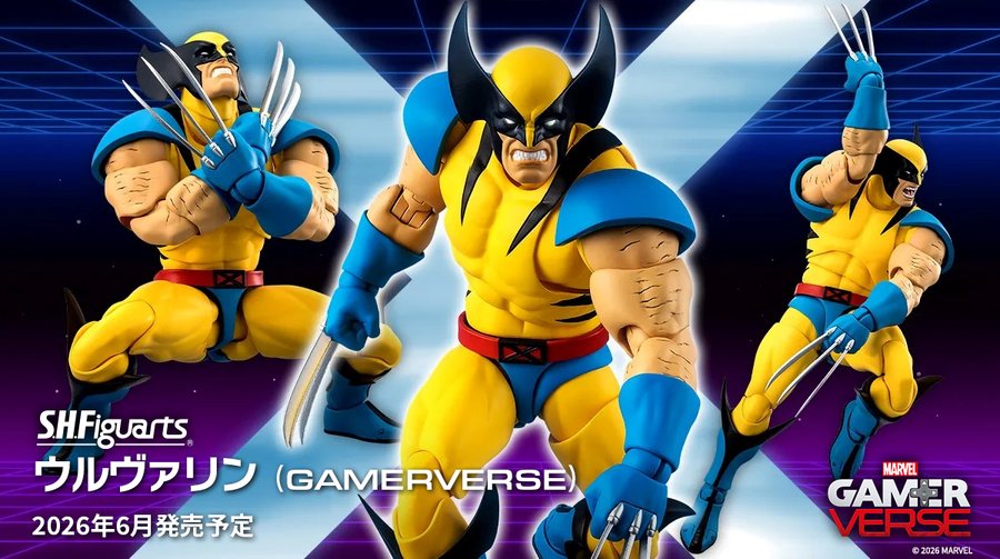 MARVEL「S.H.Figuarts ウルヴァリン (GAMERVERSE)」が6月一般発売
