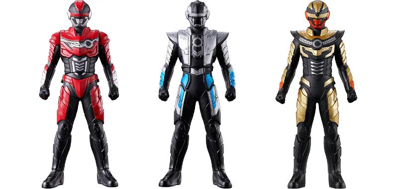 超宇宙刑事ギャバン インフィニティ「PROJECT R.E.D ソフビシリーズ」ギャバン・インフィニティ、ブシドー、ルミナスが2月14日発売